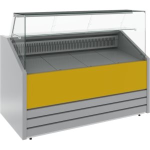 Витрина холодильная Carboma GC75 VM 1,8-1 фронт стандартный цвет (динамика)