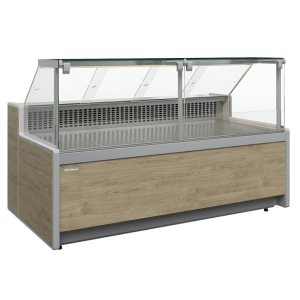 Витрина холодильная Carboma GC111 VV 2,5-1 (1010 Мариель) (динамика, газлифт, без боковин)