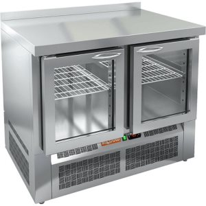 Стол холодильный среднетемпературный HiCold SNEG 11 HT увеличенная столешница