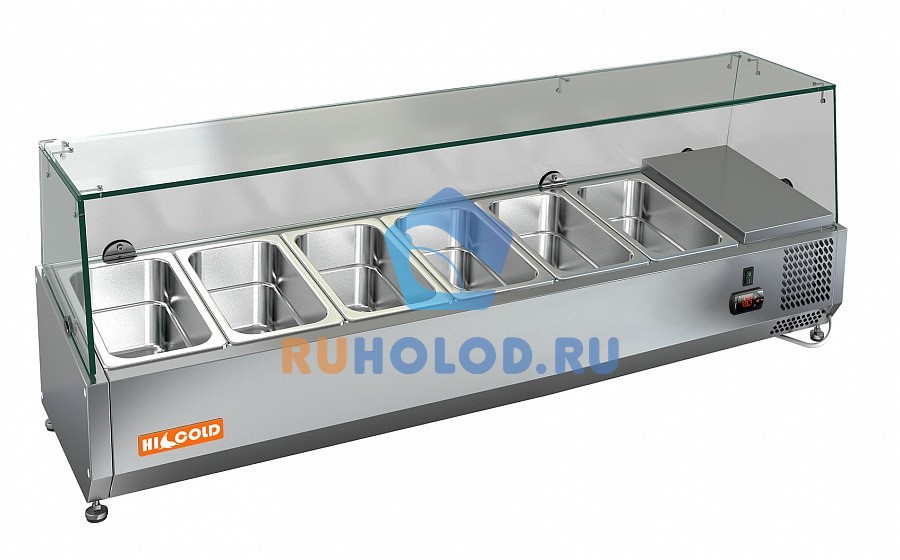 Настольная охлаждаемая витрина HICOLD VRX 1400