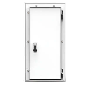 Дверь холодильная распашная одностворчатая НТ-РДО-900*2100/120 (с металлической рамой)