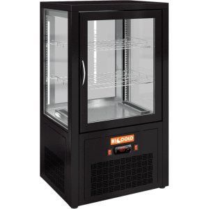 Витрина холодильная настольная  HICOLD VRC T 70 Black