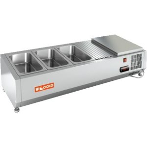 Витрина холодильная для ингредиентов HICOLD VRTO 1000 1/4