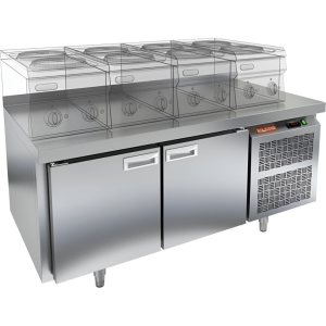 Стол морозильный HiCold GN 11/BT LT под тепловое оборудование