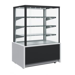 Витрина кондитерская Carboma KC70 VH 0,6-1 Light Chocolate (9006-9005) (ВХСв-0,6д Carboma Сube ТЕХНО)