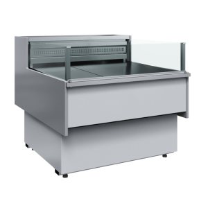 Витрина холодильная Carboma GC110 VM 1,25-2 (ВХСо-1,25 Carboma CG 110 (динамика)) (сталь)