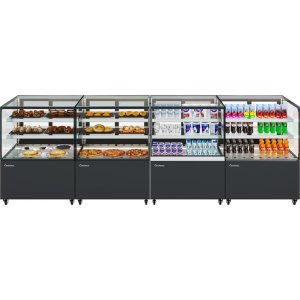 Витрина нейтральная Carboma КС71-110 N 1,2-1 (9005) - Изображение 5