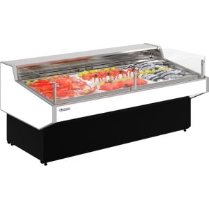 Витрина холодильная CRYSPI Magnum Quadro Fish Self 1250 (с боковинами)