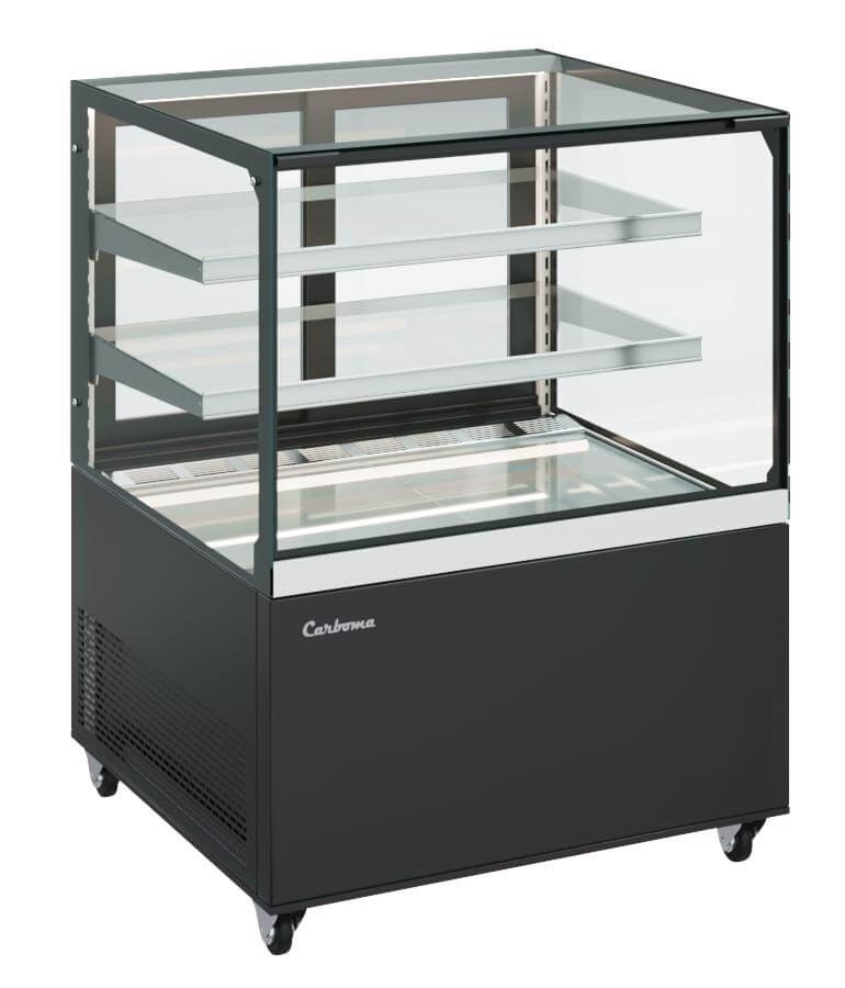 Витрина кондитерская Carboma KC84-130 VV 1,2-1 (9005) - Изображение 4