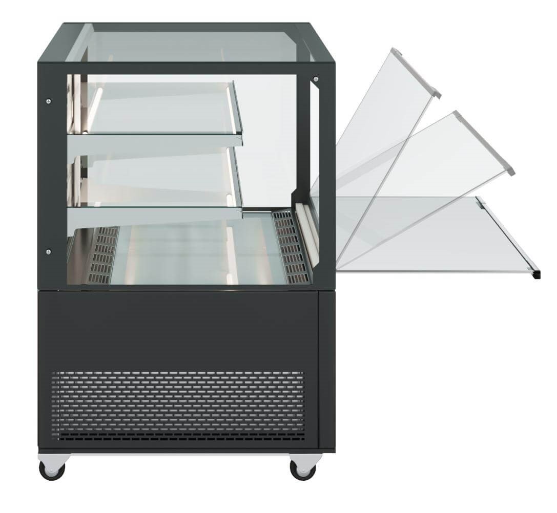 Витрина кондитерская Carboma KC84-130 VV 1,5-1 (9005) - Изображение 2